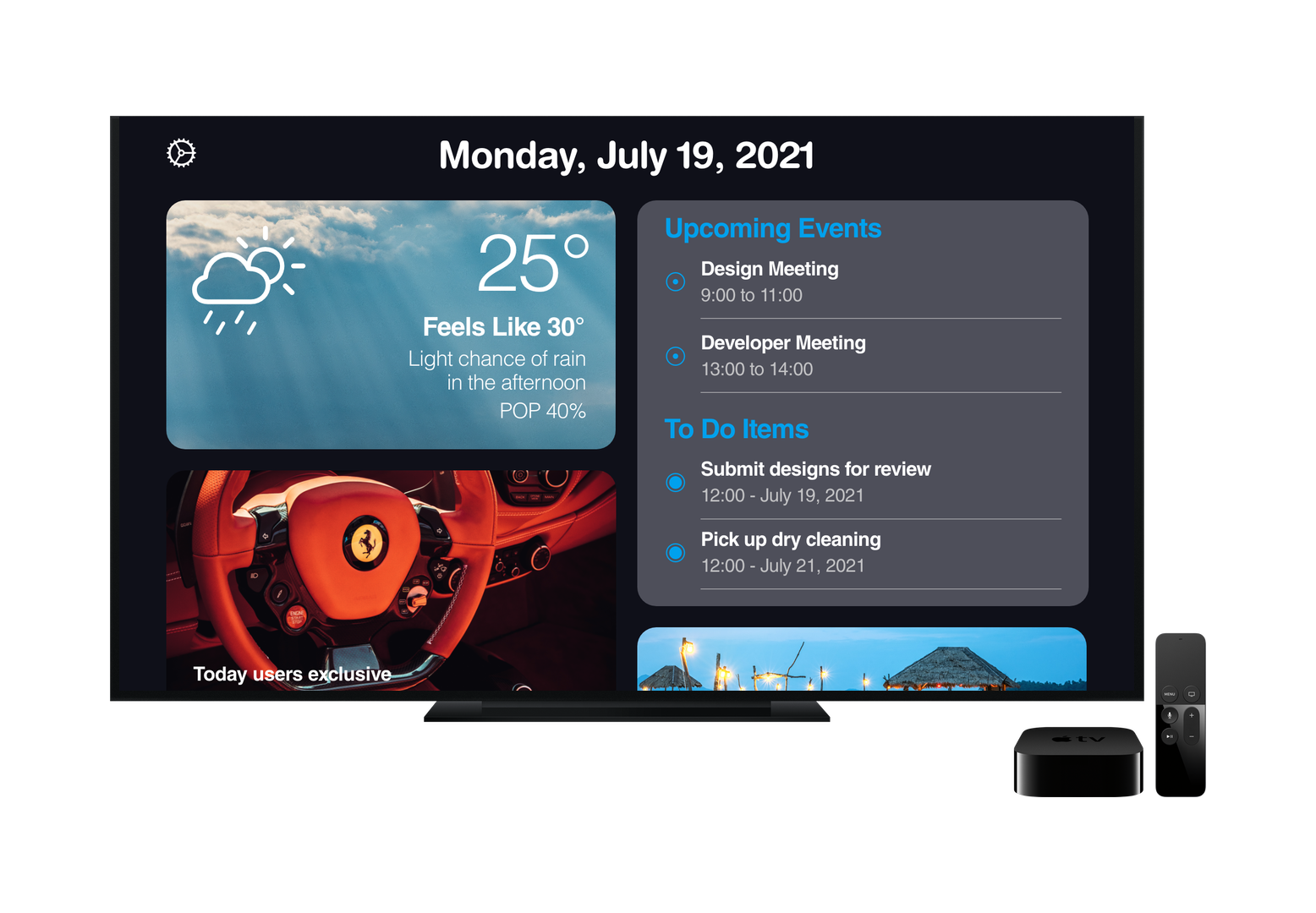 Today tvOS home 1