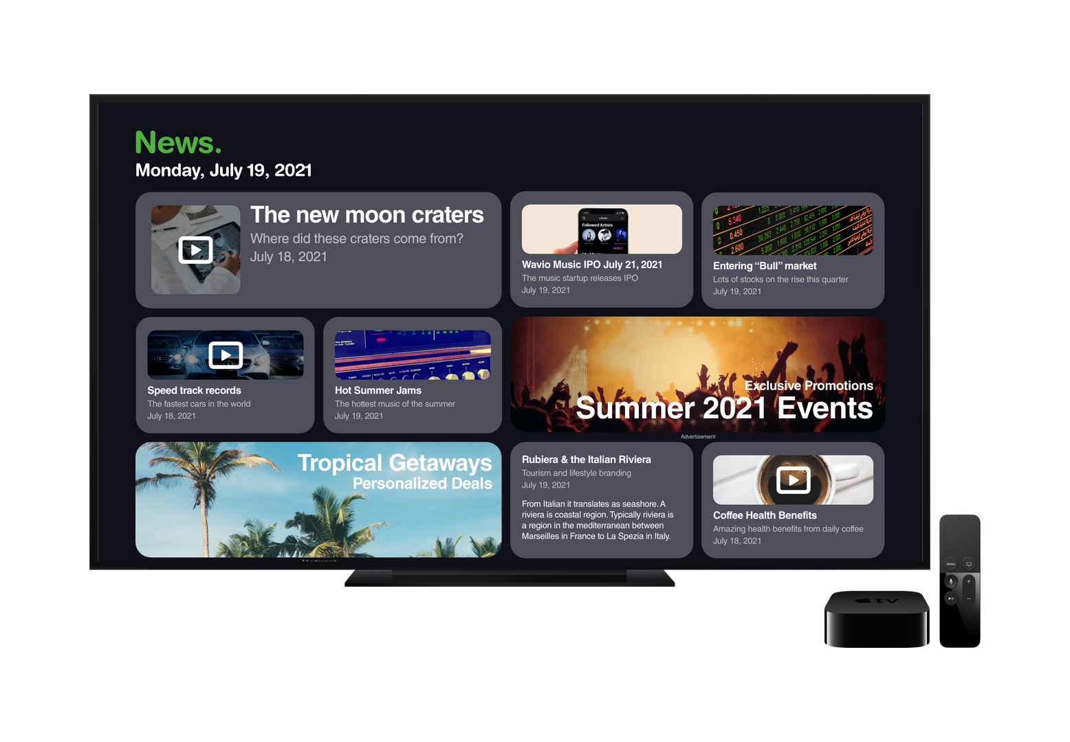 Today tvOS home 4