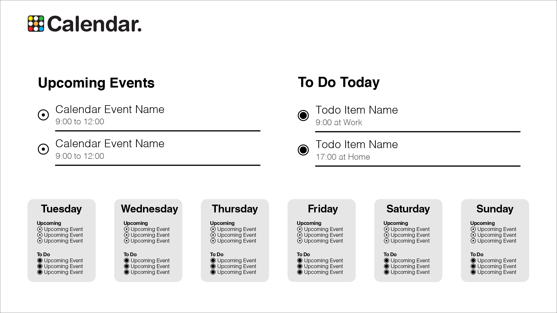 Calendar