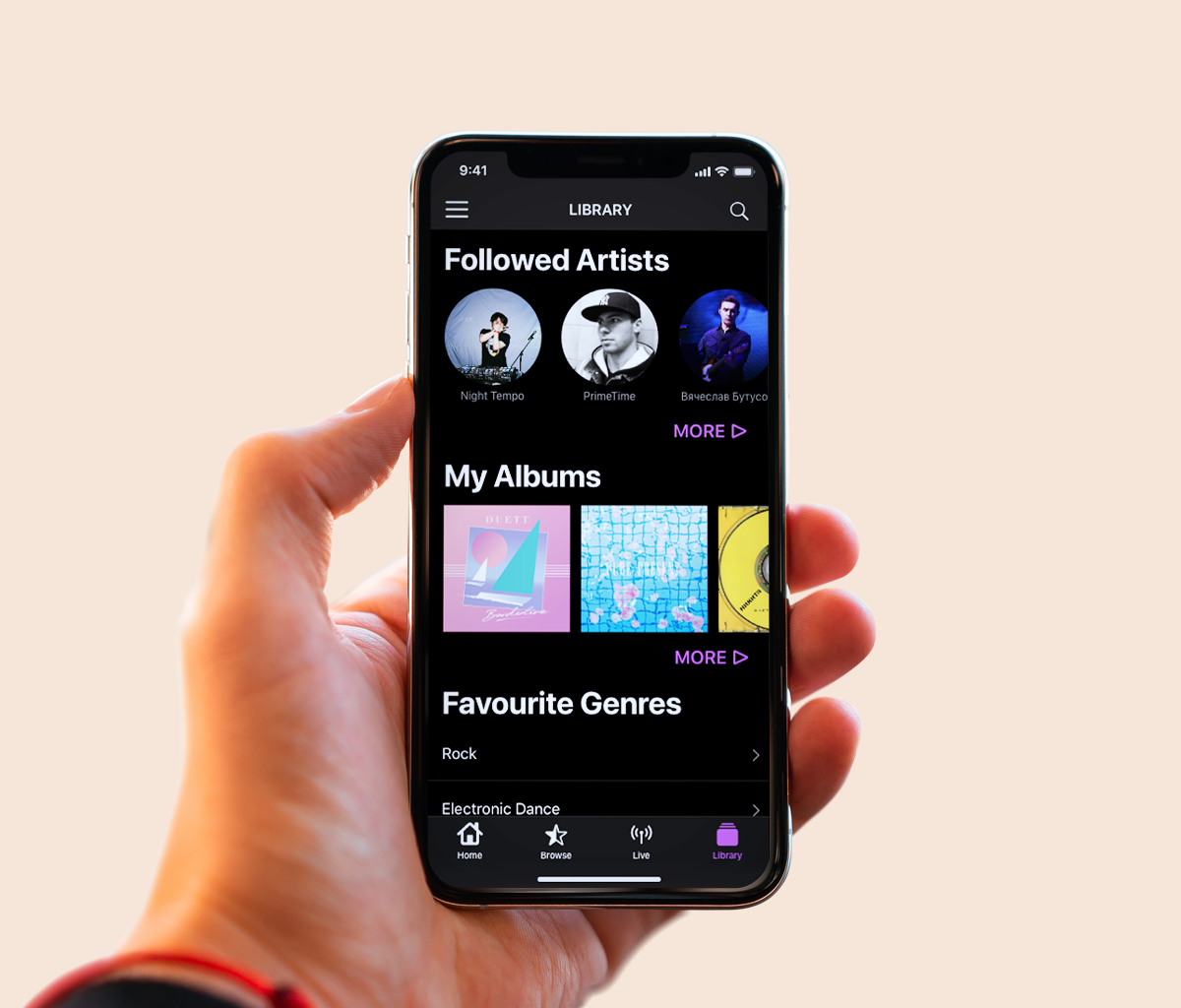 Wavio iOS