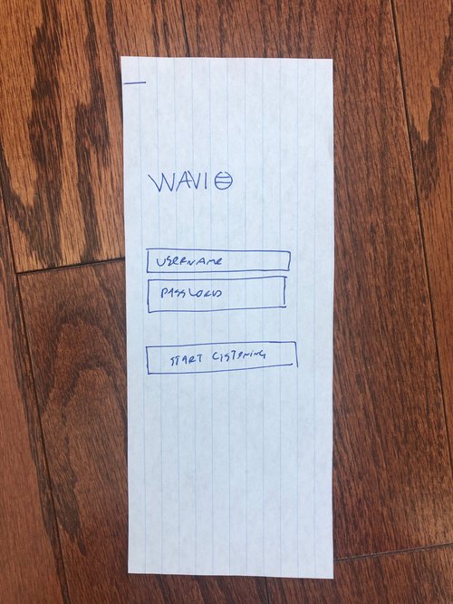 Paper prototype 1